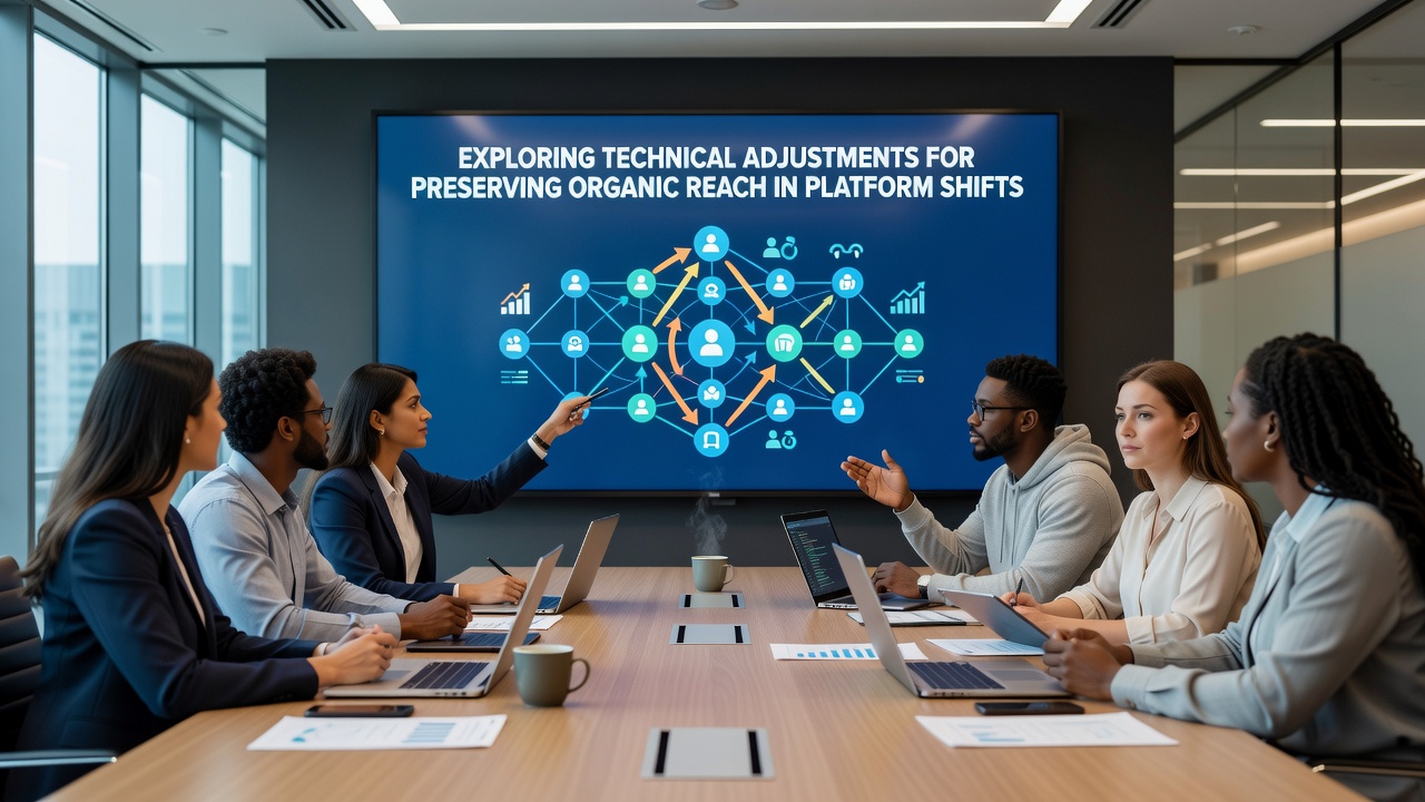 Exploring Technical Adjustments for Preserving Organic Reach in Platform Shifts